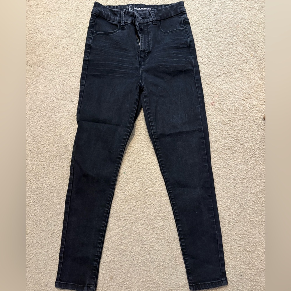 NOBO Black Skinny Jeans Classic Style
